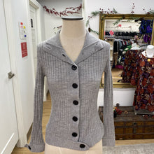 Load image into Gallery viewer, Banana Republic merino wool button cardi M