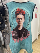 Load image into Gallery viewer, Frida Kahlo sleeveless tee 2X