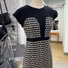 Load image into Gallery viewer, Eve Gravel knit panel dress M