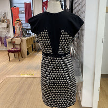 Load image into Gallery viewer, Eve Gravel knit panel dress M