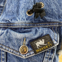 Load image into Gallery viewer, Parasuco vintage denim vest M