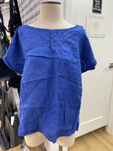 Load image into Gallery viewer, Linen Luv linen top L