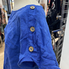 Load image into Gallery viewer, Linen Luv linen top L