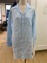 Load image into Gallery viewer, Frank & Eileen Striped Linen Dress M