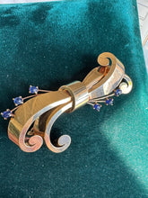 Load image into Gallery viewer, Vintage Birks 14K Gold Bow Pin (Circa 1948)