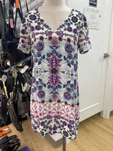 Load image into Gallery viewer, Desigual multi print lined dress 38