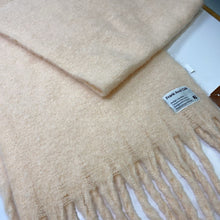 Load image into Gallery viewer, Frank & Oak fuzzy knit scarf