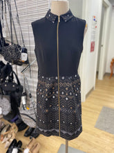 Load image into Gallery viewer, Ted Baker metallic detail dress 3(M)