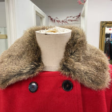 Load image into Gallery viewer, Banana Republic (outlet) light wool/blend coat w removeable collar S