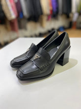 Load image into Gallery viewer, The Wishbone Collection block heel loafers 8