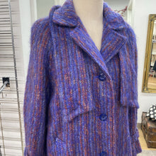 Load image into Gallery viewer, Bardolino vintage mohair coat S/M