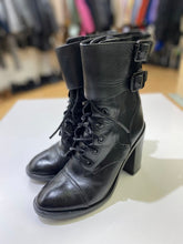 Load image into Gallery viewer, Tory Burch Donna lace up combat boots 7