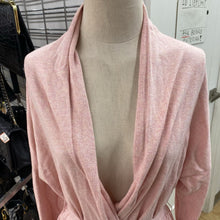 Load image into Gallery viewer, Lululemon belted cotton/cashmere cardi 12