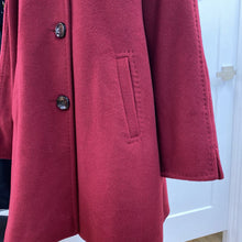 Load image into Gallery viewer, Simons wool coat S