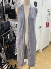 Load image into Gallery viewer, Theory merino wool long open cardi S