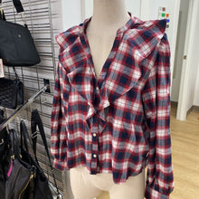 Load image into Gallery viewer, H&M plaid top NWT M