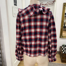 Load image into Gallery viewer, H&M plaid top NWT M