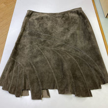 Load image into Gallery viewer, Betty Barclay suede skirt 10