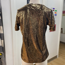 Load image into Gallery viewer, Michael Kors Metallic top S
