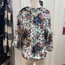 Load image into Gallery viewer, Maeve sheer/velour print top S