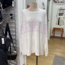 Load image into Gallery viewer, la Vie en Rose Fair Isle sweater XXL