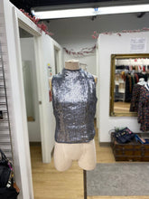 Load image into Gallery viewer, Holt Renfrew vintage sequin top 10 (Very small)