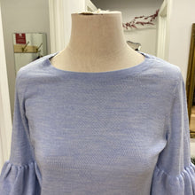 Load image into Gallery viewer, Club Monaco knit ruffle sleeve Sweater dress S