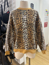 Load image into Gallery viewer, Adidas animal print sweatshirt S