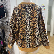 Load image into Gallery viewer, Adidas animal print sweatshirt S
