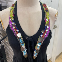 Load image into Gallery viewer, Nanette Lepore vintage embellished cardi/dress set M