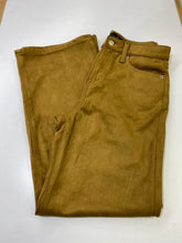 Load image into Gallery viewer, Banana Republic (outlet) microsuede high rise wide leg pants 4p