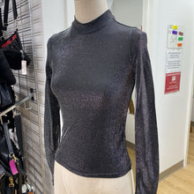 Load image into Gallery viewer, Mango metallic top NWT S