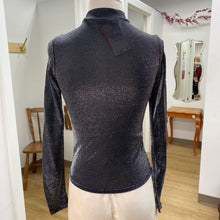 Load image into Gallery viewer, Mango metallic top NWT S