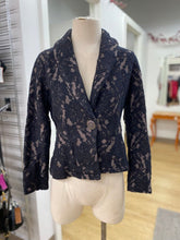 Load image into Gallery viewer, Nic & Zoe blazer style wool cardi Mp