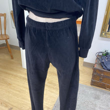 Load image into Gallery viewer, Suzie Kondi velour track suit M