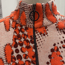 Load image into Gallery viewer, Marccain multi media zip up cardi 2