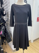 Load image into Gallery viewer, Max Studio dots/stripes knit dress M