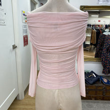 Load image into Gallery viewer, Maeve gathered mesh top XS