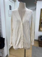 Load image into Gallery viewer, Wilfred merino wool/cotton button cardi S