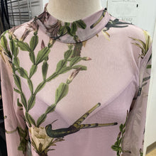 Load image into Gallery viewer, All Saints Hanna Nolina mesh overlay dress NWT 8