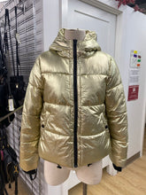 Load image into Gallery viewer, American Eagle gold foil quilted jacket S