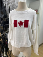 Load image into Gallery viewer, Cynthia Rowley Canada cotton sweater NWT L