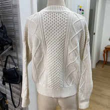 Load image into Gallery viewer, Banana Republic cotton/wool/blend sweater NWT Lp