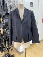 Load image into Gallery viewer, Akris Punto silk ribbed blazer 14