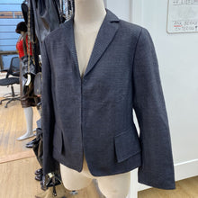Load image into Gallery viewer, Akris Punto silk ribbed blazer 14