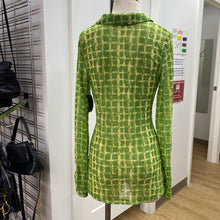 Load image into Gallery viewer, Free People mesh ruched top L