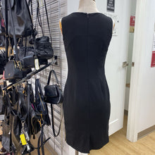 Load image into Gallery viewer, Calvin Klein gold chain trim dress 2