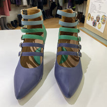 Load image into Gallery viewer, John Fluevog Twist Multistrap Pump 7 (as is)