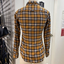 Load image into Gallery viewer, FJALLRAVEN plaid shirt XXS