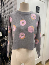Load image into Gallery viewer, If It Were Me donut sweater NWT XS